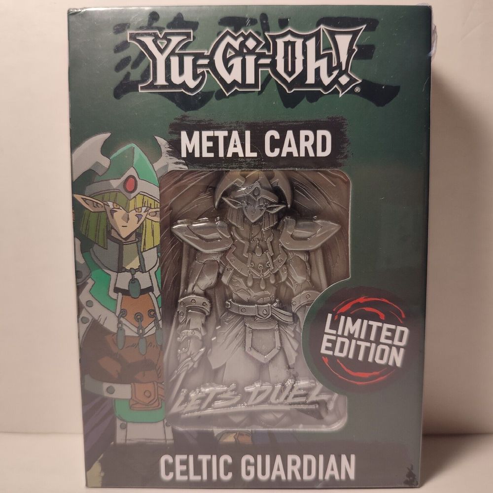 Yugioh Celtic Guardian Metal Card Silver Ingot Official Konami Collectible